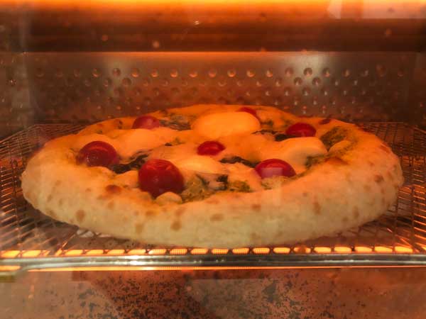 オーブントースターで焼く