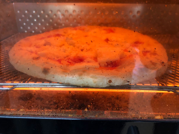 森山ナポリのクアトロフォルマッジをオーブンで焼く