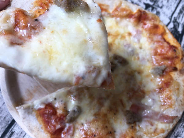 ピザハウスロッソの「イタリアンソーセージとベーコン」