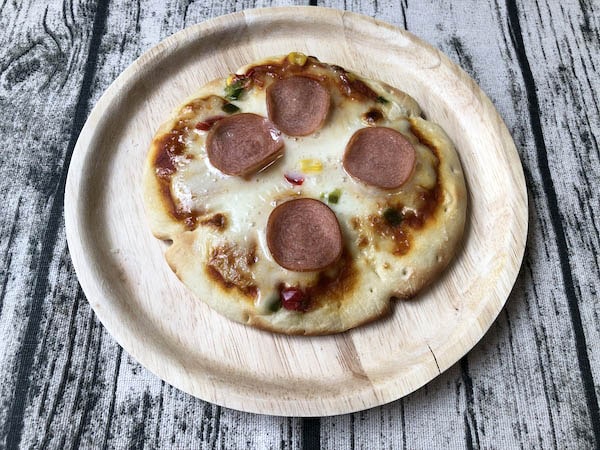 マルハニチロの冷凍ピザ「ミックスピザ3枚入」出来上がり！