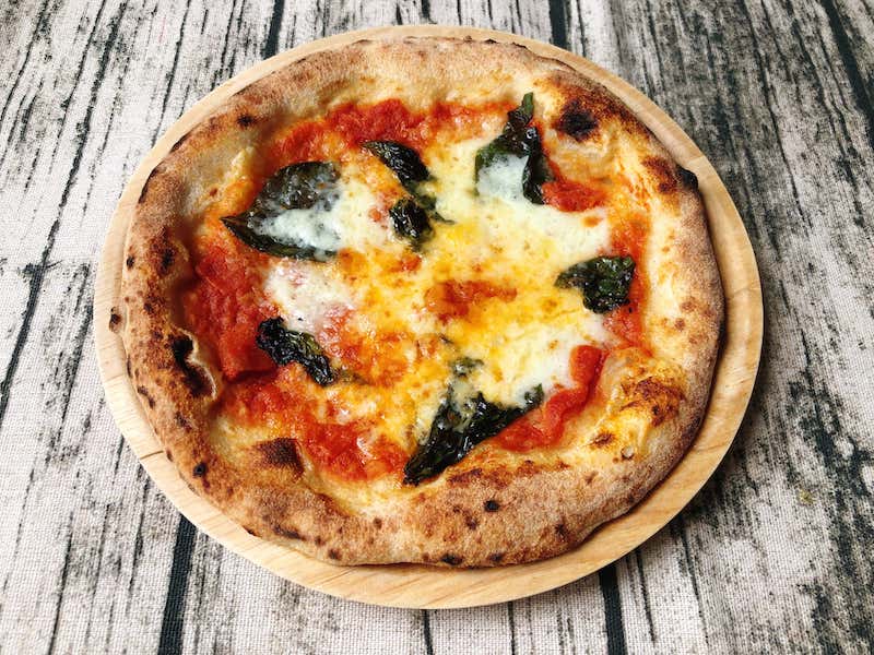 チェザリの冷凍ピザ「匠ピッツァ・マルゲリータ・エクストラ」出来上がり！